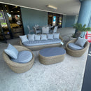 Pismo Gray Outdoor Seating Group w/ Coffee Table / 4pc