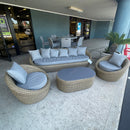 Pismo Gray Outdoor Seating Group w/ Coffee Table / 4pc