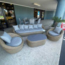 Pismo Gray Outdoor Seating Group w/ Coffee Table / 4pc