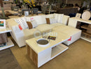 Sunny - White - 4pc Modular Sectional - Ornate Home