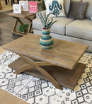 Bryanna - Antique Light Oak - 3pc Coffee Table Set - Ornate Home