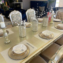 Dresden - Gold Patina & Bone - Dining Table w/ Extensions - Ornate Home