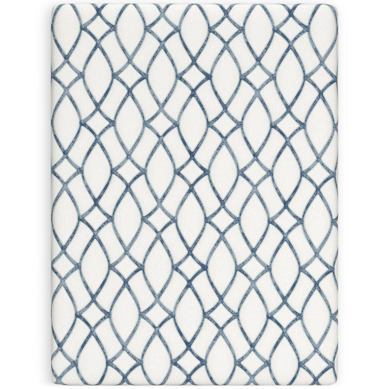Chime Elite 2.0 White/Blue Memory Foam Mattress