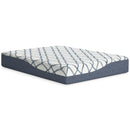 Chime Elite 2.0 White/Blue Memory Foam Mattress