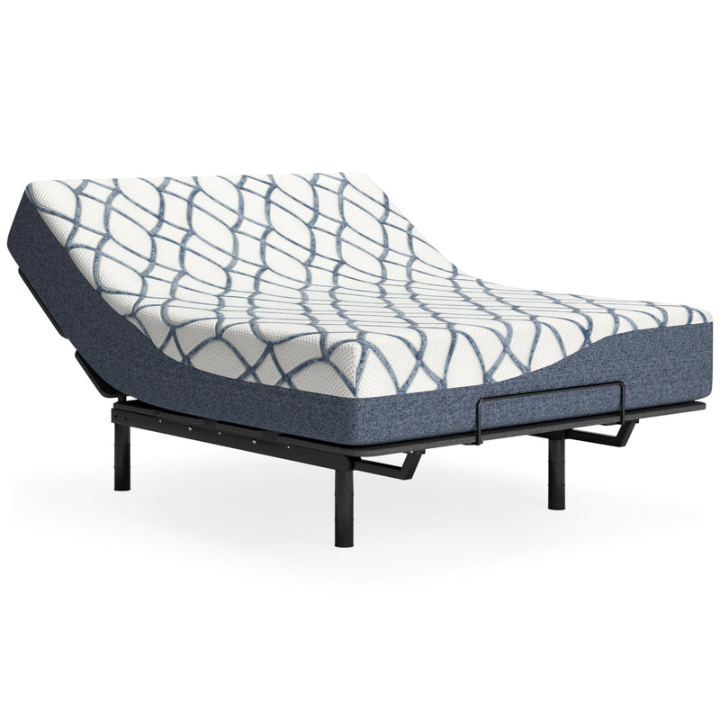 Chime Elite 2.0 White/Blue Memory Foam Mattress