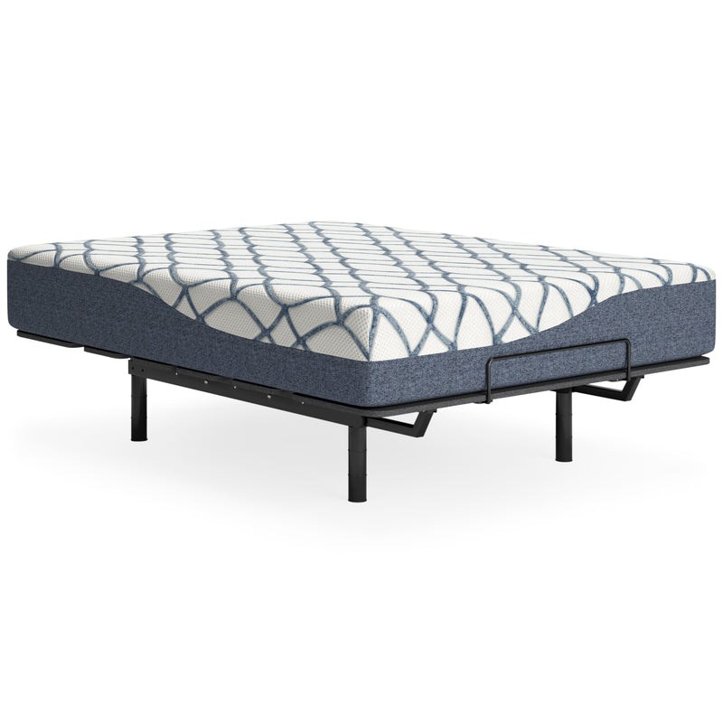 Chime Elite 2.0 White/Blue Memory Foam Mattress