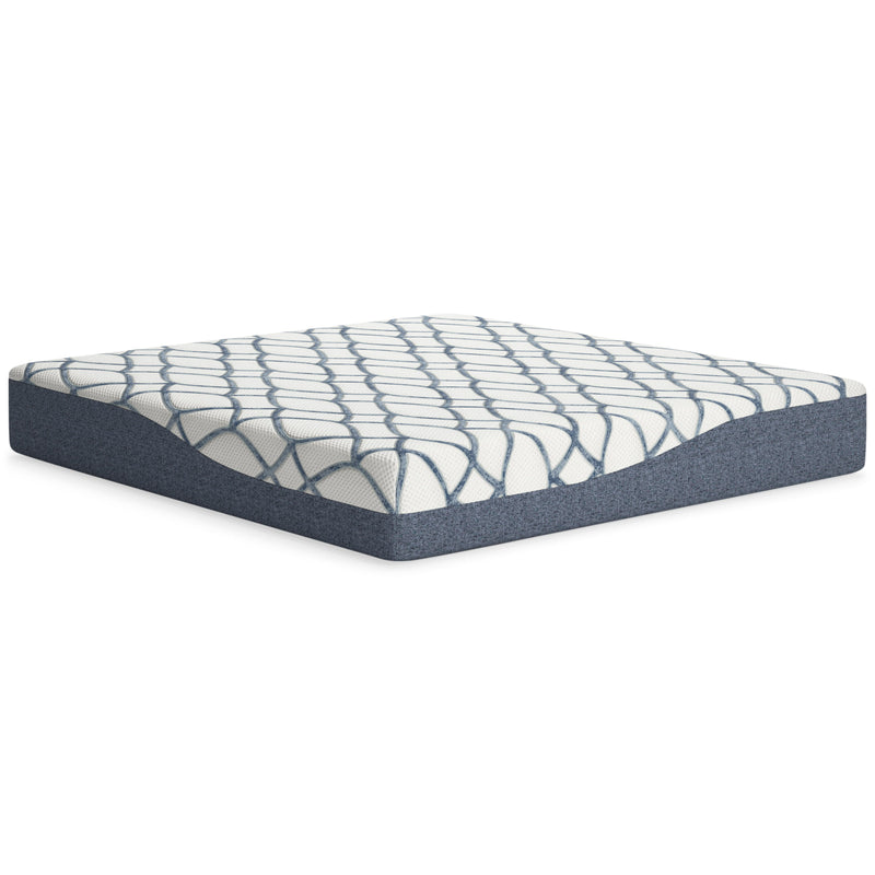 Chime Elite 2.0 White/Blue Memory Foam Mattress