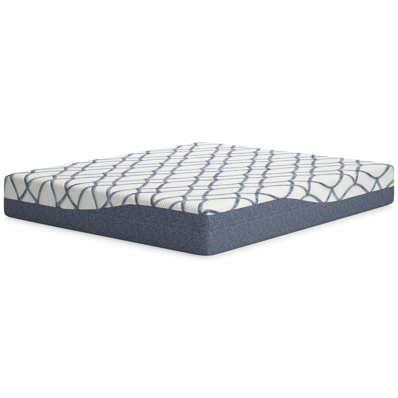 Chime Elite 2.0 White/Blue Memory Foam Mattress
