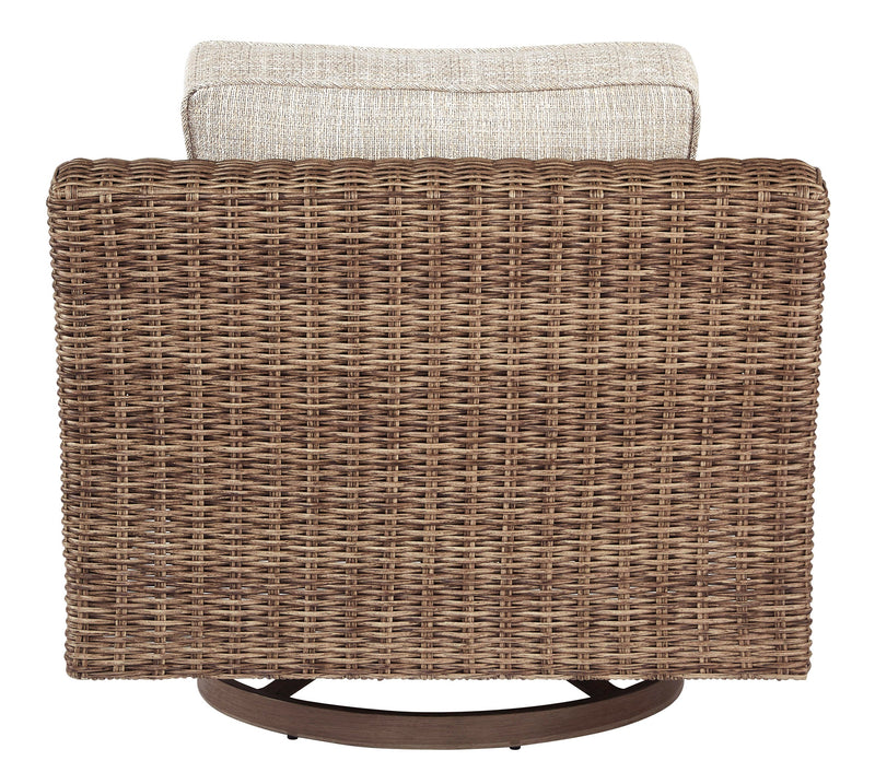 Beachcroft Beige Outdoor Conversation Set / 4pc