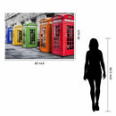 Floating IV Tempered Glass w / Foil Wall Art