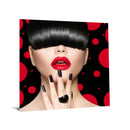 Bangin Tempered Glass w / Foil & Rhinestones Wall Art