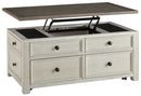 Bolanburg - White & Oak - Lift Top Coffee Table - Ornate Home