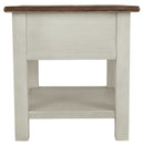 Bolanburg - Oak & White - End Table - Ornate Home