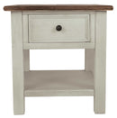 Bolanburg - Oak & White - End Table - Ornate Home