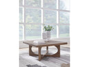 Abbianna Medium Brown Coffee Table