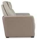 Battleville Almond Power Reclining Loveseat