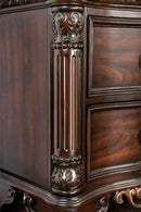 Menodora Brown Cherry Nightstand