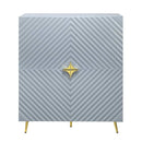 Gaines - Gray High Gloss  - Console Cabinet - Ornate Home