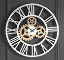 Acilia Mirrored Wall Clock - Ornate Home