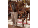 Acme Dresden Pedestal Dining Arm Chairs in Brown Cherry Oak 12154 (Set of 2) - Ornate Home