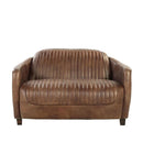 Acme Furniture Brancaster Loveseat in Retro Brown 53546 - Ornate Home