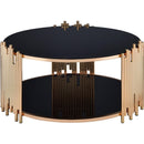 Acme Furniture Tanquin Coffee Table in Gold/Black 84490 - Ornate Home