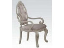 Acme Ragenardus Arm Chair in Antique White (Set of 2) 61283 - Ornate Home