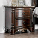 Menodora Brown Cherry Nightstand
