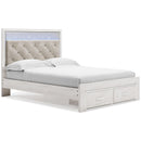 Altyra Queen Upholstered Storage Bed - Ornate Home