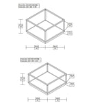 Andore - Rose Brass - Occasional Table (2pc) - Ornate Home