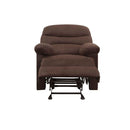 Arcadia - Chocolate Microfiber - Glider Recliner (Motion) - Ornate Home