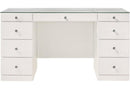 Avery White Vanity Desk - Ornate Home