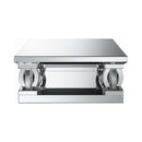Avonlea - Clear Mirror - Square Coffee Table - Ornate Home