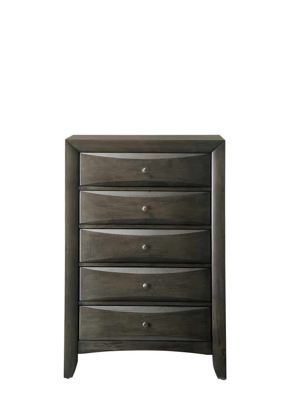 Emily Gray Storage Platform Bedroom Sets