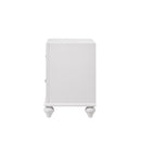 Barzini - White - Nightstand - Ornate Home