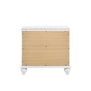 Barzini - White - Nightstand - Ornate Home