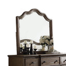 Baudouin Weathered Oak Mirror - Ornate Home