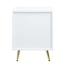 Gaines - White High Gloss  - Nightstand - Ornate Home