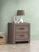 Brantford - Barrel Oak - Nightstand - Ornate Home