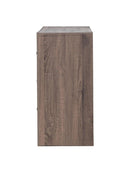 Brantford - Barrel Oak - 5pc Queen Panel Bedroom Set - Ornate Home