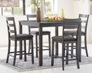 Bridson Counter Height Dining Table and Bar Stools (Set of 5) - Ornate Home