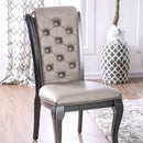 Amina - Gray - Dining Room Set / 7pc - Ornate Home