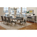 Amina - Champagne - Dining Room Set / 9pc - Ornate Home