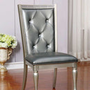 Sarina - Silver - Side Chair (Set of 2) - Ornate Home
