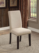 Dodson Black/Beige Side Chair (Set of 2)
