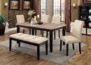 Dodson Black/Beige Side Chair (Set of 2)