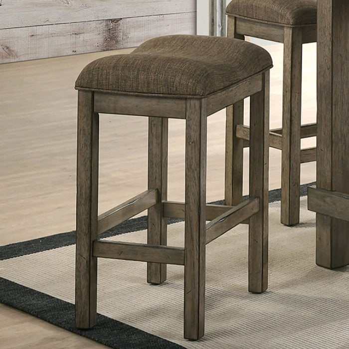 Gumboro - Dark Walnut & Chestnut - Counter Height Dining Room Set - Ornate Home