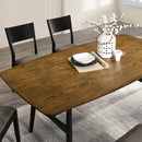 Oberwil - Antique Oak & Black - Dining Room Set - Ornate Home