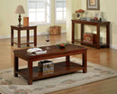 Estell Dark Cherry End Table