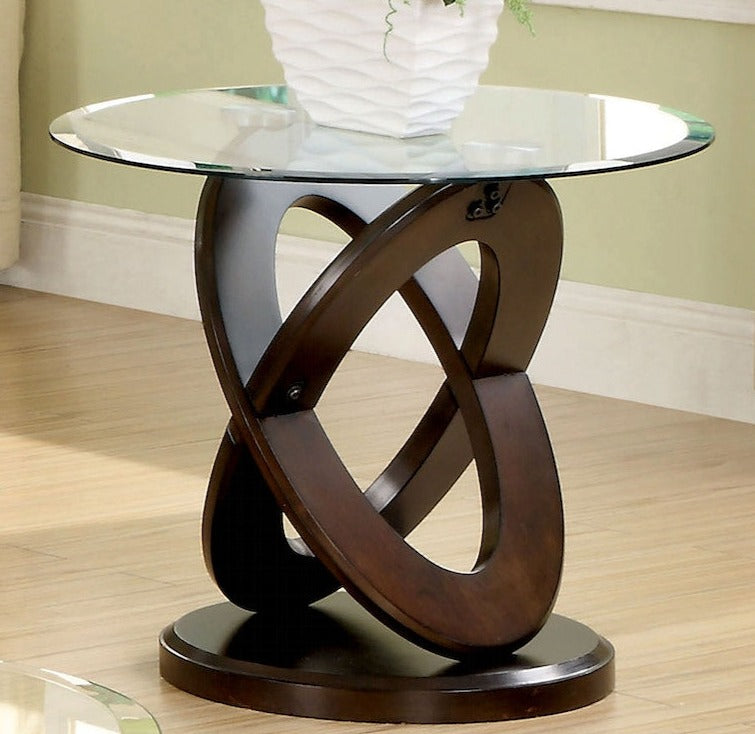 Atwood Dark Walnut End Table